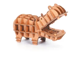 Maquette en carton 3D - Hippopotame à monter