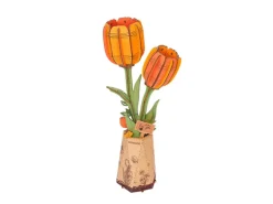 Maquette fleur miniature - Tulipe Orange (Orange Tulip) - Rowood