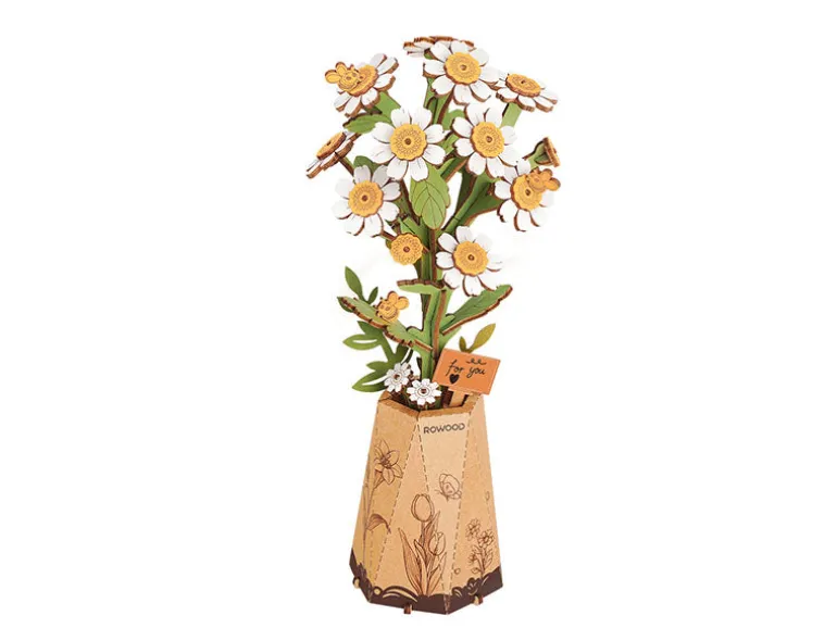 Maquette fleur miniature - Fleur de Camomille (Chamomile) - Rowood