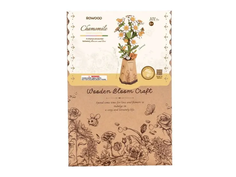 Maquette fleur miniature - Fleur de Camomille (Chamomile) - Rowood