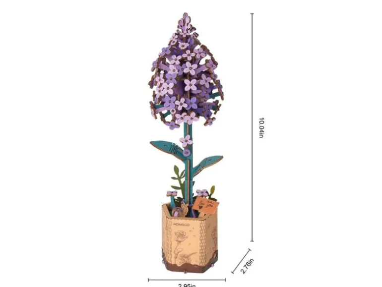 Maquette fleur miniature - Lilas (Lilac) - Rowood
