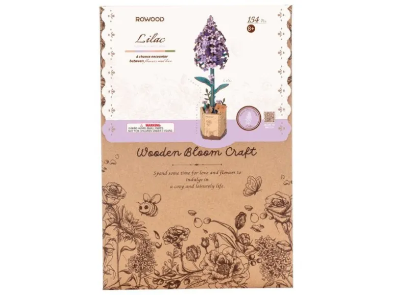 Maquette fleur miniature - Lilas (Lilac) - Rowood