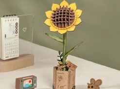 Maquette fleur miniature - Tournesol (Sunflower) - Rowood