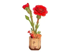 Maquette Oeillet rouge miniature - Rowood