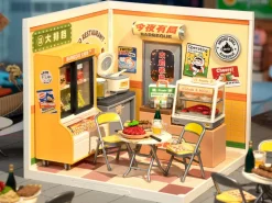 Maquette Street Food de nuit - Robotime