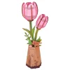Maquette tulipe rose miniature - Rowood