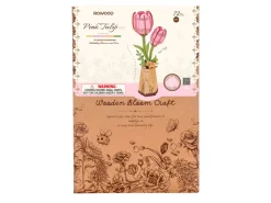 Maquette tulipe rose miniature - Rowood