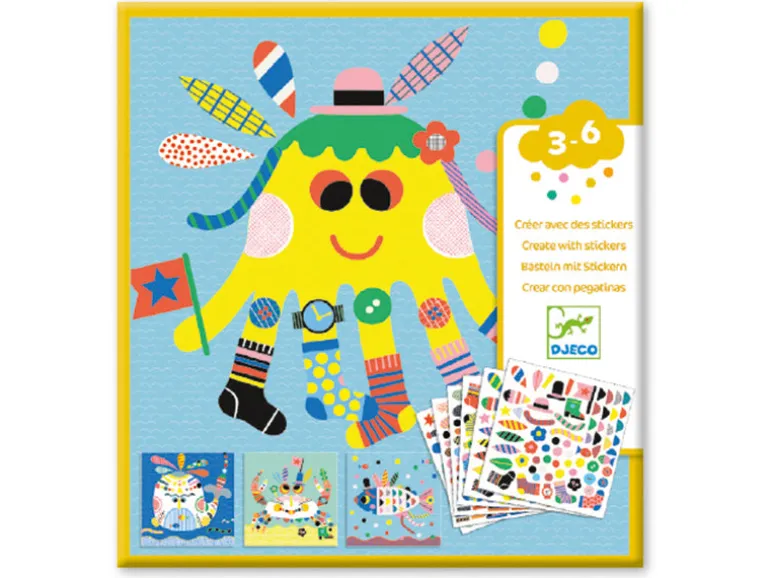 Marins - créer avec des stickers