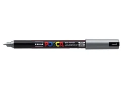 Marqueur posca - pointe calibrée extra-fine 0,7 mm - Argent- PC1M