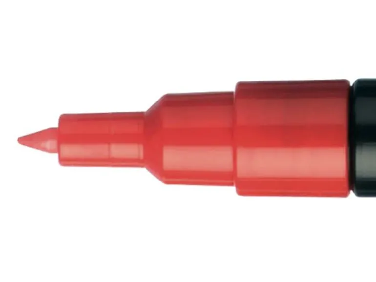 Marqueur posca - pointe extra-fine 0,7 mm - Rouge- PC1M