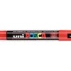 Marqueur posca - pointe moyenne 2,5 mm - Rouge - PC5M