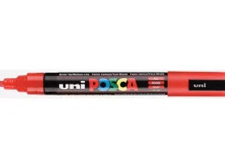 Marqueur posca - pointe moyenne 2,5 mm - Rouge - PC5M