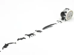 Masking tape à motifs - black animals