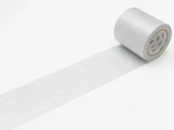 Masking tape Casa - rayé Argent