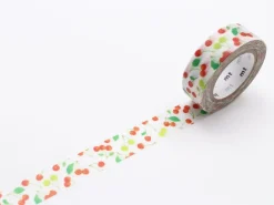 Masking tape motif - Cerises