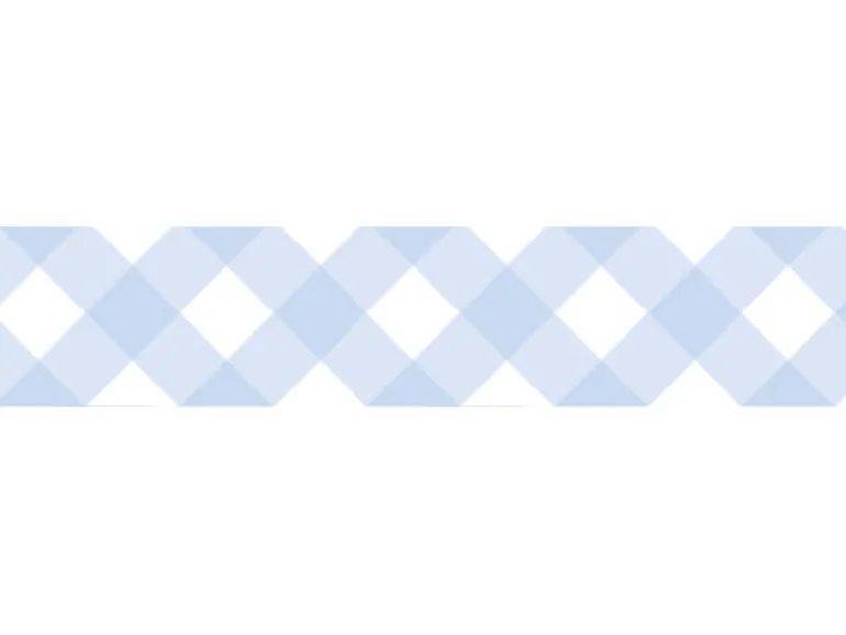 Masking Tape MT Damier pastel outremer - Scrapbooking 1,5 cm x 7 m