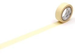 Masking Tape MT Uni pastel jaune sunflower - Scrapbooking
