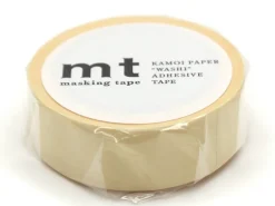 Masking Tape MT Uni pastel jaune sunflower - Scrapbooking