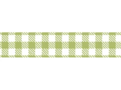 Masking Tape MT Vichy vert clair - Scrapbooking 1,5 cm x 7 m