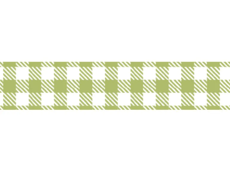 Masking Tape MT Vichy vert clair - Scrapbooking 1,5 cm x 7 m