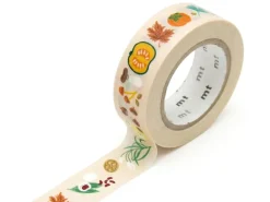 Masking Tape MT x Lea Maupetit couleurs d'automne - Scrapbooking - 1,5 cm x 5 m