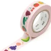 Masking Tape MT x Lea Maupetit été fruité - Scrapbooking - 5 cm x 5 m