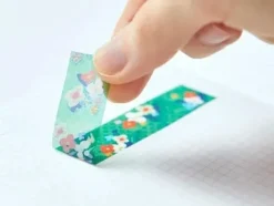 Masking tape transparent - Motif village - KINGJIM SODA