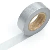 Masking tape uni - argent