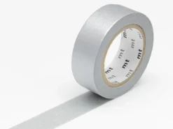Masking tape uni - argent