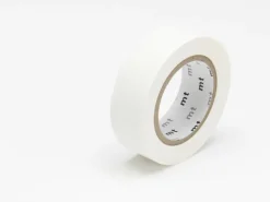 Masking tape uni - blanc