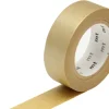 Masking tape uni - Doré