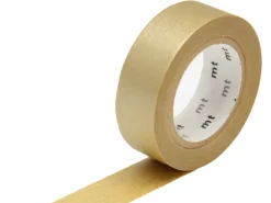 Masking tape uni - Doré