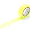Masking tape uni - jaune fluo
