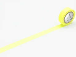 Masking tape uni - jaune fluo
