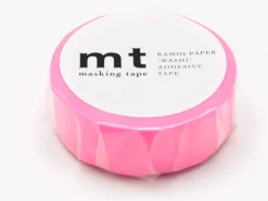 Masking tape uni - Rose Fluo