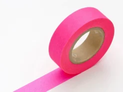 Masking tape uni - Rose Fluo