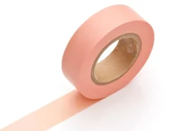 Masking tape uni - Rose saumon