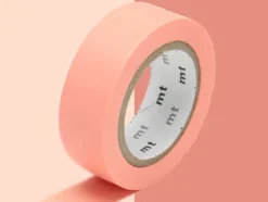 Masking tape uni - Rose saumon