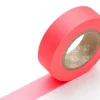 Masking tape uni - Rouge fluo