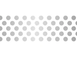 Masking tape washi motif - Pois argentés