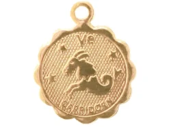 Médaille astro OR FIN - Capricorne
