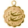 Médaille astro OR FIN - Gémeaux