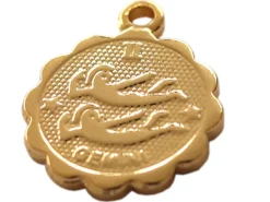 Médaille astro OR FIN - Gémeaux
