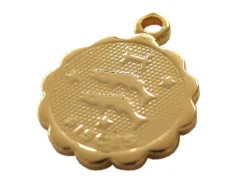 Médaille astro OR FIN - Poissons