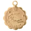 Médaille astro OR FIN - Verseau