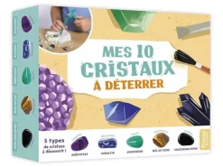 Mes 10 cristaux à déterrer - Auzou