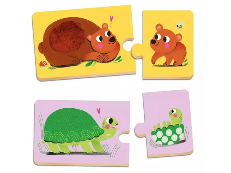 Mes premiers puzzles duo à toucher - Auzou