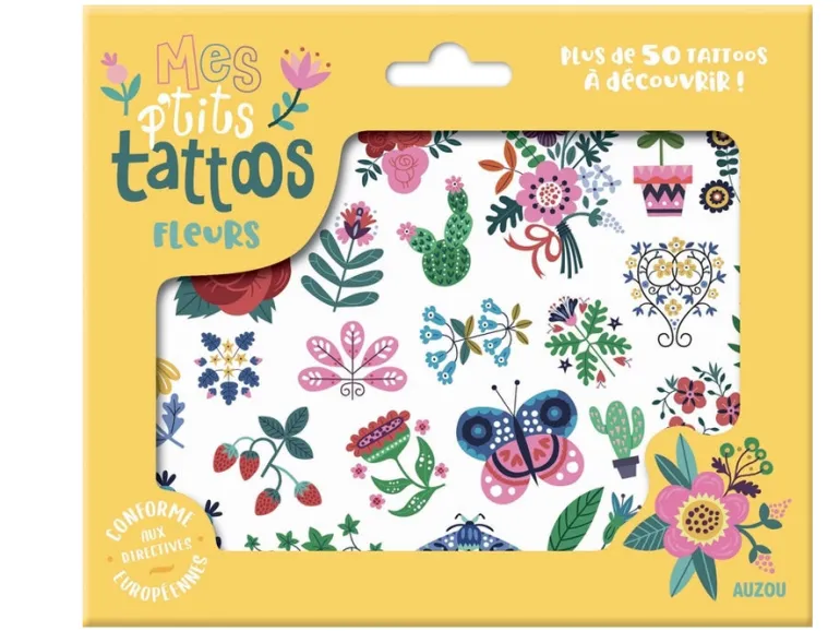 Mes P'Tits Tattoos - Fleurs