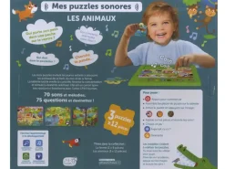 Mes puzzles sonores - Animaux