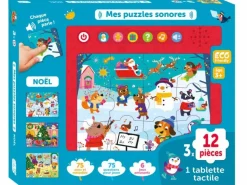Mes puzzles sonores - Noël